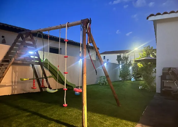 Familiale Avec Piscine, Jardin,cosy & Calme Villa Cournonterral
